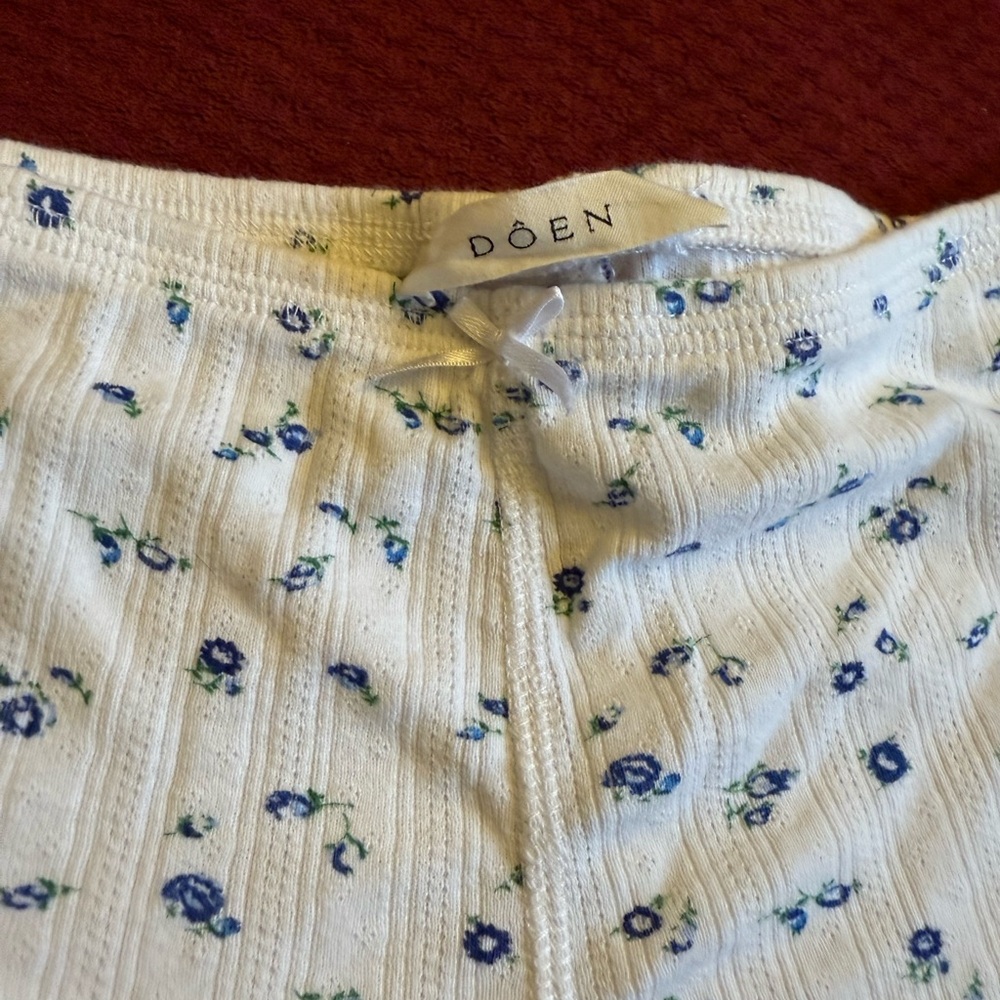 Doen Stella Shorts in Blue Sweatpea - Picture 4 of 5